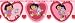 Dora the Explorer Wall Border Hearts - Boots Wall Paper Roll