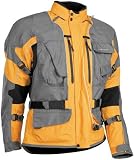 Firstgear Kathmandu Motorcycle Jacket XX-Large (48) - Tall Orange/Grey/Black