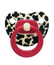 Bibi Cherry Shaped Soothers 3 Pk - 'Tiger' (from 6 months)