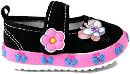 Rockland Footwear Baby Toddler Girl's Angel-212 Lacy Velcro Fashion Sneakers 2