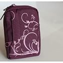 Bundlestar * MANGA II Kameratasche Chic in * Violett / Lila * Canon PowerShot SX210 S95 IXUS 1000 HS -- Samsung ES65 ES73 ES71 PL80 PL150 ST70 - Nikon Coolpix S8000 L20 - Casio Exilim EX H15 H10 FC100 FH100 Z350 Z450 Z550 Z2000 usw