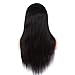 Life Diaries 150% Density Silky Natural Straight Glueless Lace Front Wigs 8A Unprocessed Brazilian Virgin Human Hair Lace Front Wig for Women(18
