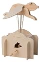 Wooden Automata Flying Pig Model Kit