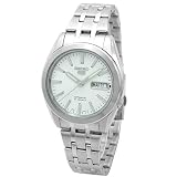 SEIKO5 (セイコー5) 腕時計 オートマチック メンズウォッチ シルバーダイアル シルバーステンレスベルト SNKG93K1の画像