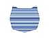 Cats Rule Small Space Mat - Caribbean Stripe