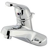 Kingston Brass KB511 Single Handle 4 in. Centerset Lavatory Faucet with Retail Pop-up
