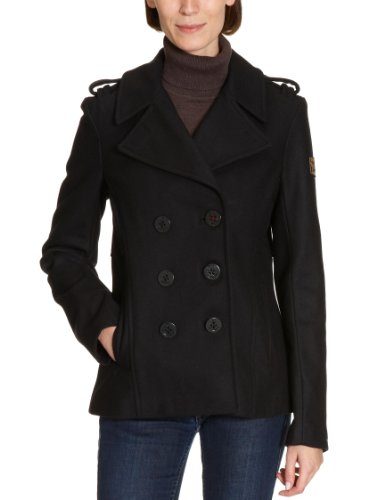 Hilfiger Denim SlimFit Damen Kurzmantel  1657601551 / Original peacoat, Gr. 38 (L), Blau ( Preisvergleich