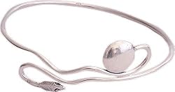 Fashion Jewelry Sterling Silver Armlet 3.75 inches (armlt024)