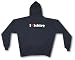 I Heart (Love) Ichiro Men's Hoodie Sweat Shirt Small, Black