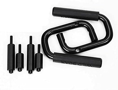 HYZHAUTO Grab Bar Front Grab Handle for 07-16 Jeep JK Wrangler 2 &amp; 4 Door - 1 Pair Black (Black)