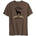 T-Shirt Brown  Obey The American Pit Bull Terrier ... Woof !  Dog