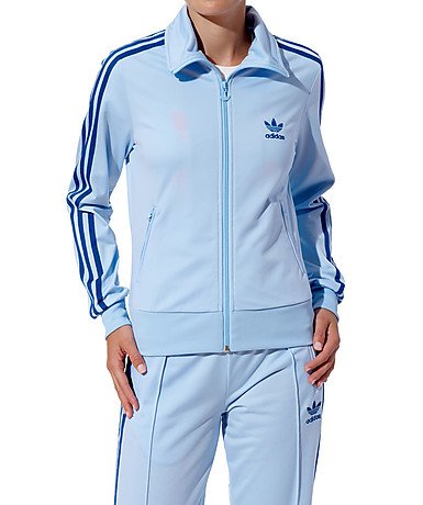 Adidas Damen Tracktop Firebird, altitude/lone blue, 44, O57521 Preisvergleich