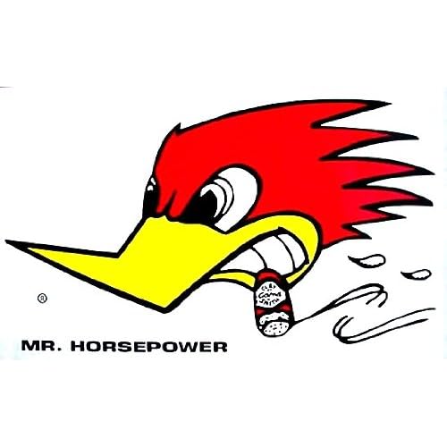 2 Clay Smith Mr Horsepower Car Truck Decals / Stickers