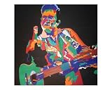 Johnny Cash Music Giclee Poster Print by Dave Danchuk, 10x8