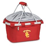 Metro Basket - Southern California, University of - Lightweight, insulated basket. Features waterproof interior and expandable drawstring top. Aluminum frame with polyester canvas.