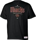 Arizona Diamondbacks -Black- Authentic Momentum T-Shirt - Medium