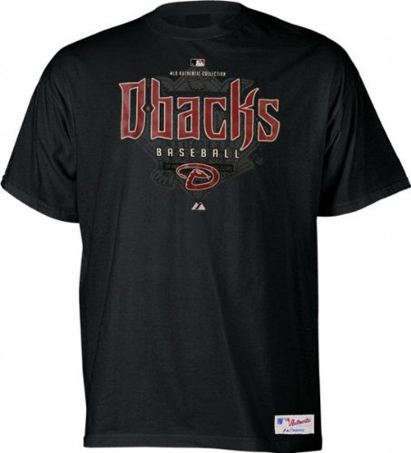 Arizona Diamondbacks -Black- -Authentic Collection- Momentum T-Shirt - Medium