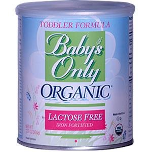Baby's Only Toddler Formula, Lactose Free, Organic, 12.7-Ounce Can