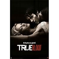True Blood (It Hurts So Good) Dry Mounted Poster Wood Framed Print