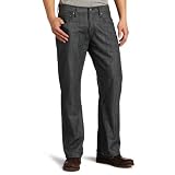 Levi's Mens 569 Loose Straight Leg Jean, Gray Rigid, 33/34