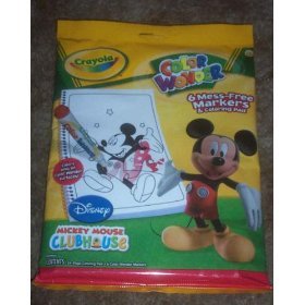 Crayola Color Wonder Mickey Mouse Markers and Coloring Pad