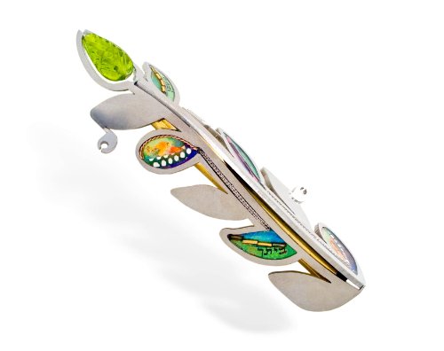 Olive Branch Mezuzah #0637