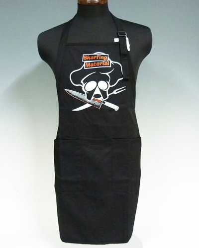 THRASHER【スラッシャー】SKARFING MATERIAL APRON(BLK)エプロン