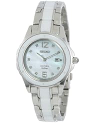 Seiko Womens SXDE85 Analog Japanese-Quartz Two Tone Watch