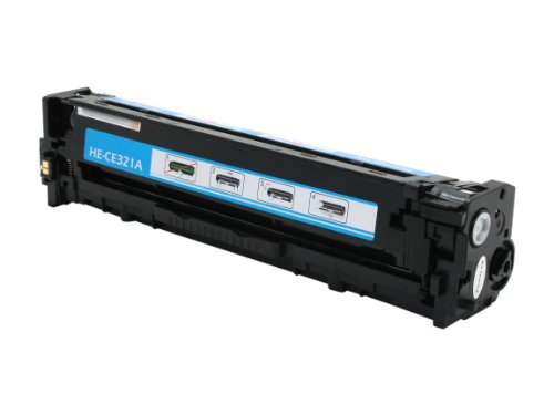 Rosewill RTCA-CE321A Cyan Toner Cartridge for HP Color LaserJet Pro CP1525n, CP1525nw, CM1415fn, CM1415fnw