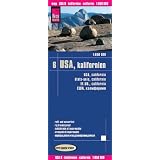 Kalifornien 1 : 850 000: GPS-tauglich durch Gradnetz, H�henlinien und H�henschichten-Relief, klassifiziertes Stra�ennetz, ausf�hrlicher Ortsindexvon "Reise Know-How Verlag..."