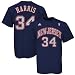 New Jersey Nets Shirt : adidas New Jersey Nets #34 Devin Harris Navy Blue Player Shirt