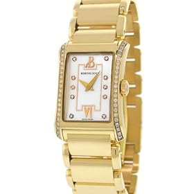 Click here to buy Bertolucci Solid 18K Yellow Gold and Diamond Ladies Watch 18K Yellow Gold Bracelet 913.55.68.A.671 by Bertolucci.