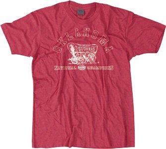 Buy 1975 Oklahoma Sooners National Champs TShirt