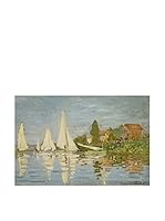 Especial Arte Lienzo Regattas at Argenteuil Multicolor