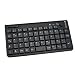 Handheld Mini Bluetooth HID Wireless Chicklet Keyboard with Mouse Control Combo for Media Center PC, Windows 7/Vista/XP, Apple iPad & Sony PS3