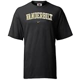 Nike - Nike Vanderbilt Commodores Black Classic College T-shirt
