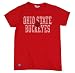 Ohio State Buckeyes Women's School Spirit Short Sleeve T-Shirt (X-Large, Red)