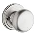 Kwikset Hancock Hall/Closet Knob in Lifetime Polished Brass