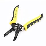 uxcell ワイヤーストリッパー　カッター　ケーブル カッター　ストリッパー　絶縁　アンチ　スリップ　20-30AWG 0.25-0.80mm