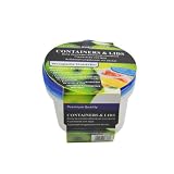 Storage Containers With Lids, Pack Of 3 Storage Containers With Lids, Pack Of 3