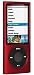 Amzer AMZ21639 Rubberized Snap On Crystal Hard Case for iPod Nano 5th Gen (Red)