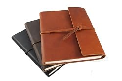 Genuine Leather Writer's Notebook - Hand made in the USA