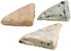 Pillsbury Frozen Scones Variety Pack (Brown Sugar, Chocolate, Blueberry), 3.75-Ounce Scones (Pack of 96)