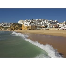 Fishermans Beach, Albufeira, Algarve, Portugal Photographic Poster Print by Neale Clarke, 40x30
