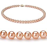 Pink 6-7mm AAA Freshwater Pearl Necklace 23 inch Matinee Length