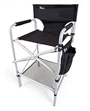 Earth Heavy Duty VIP Tall Aluminum Director's Chair
