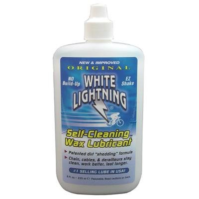 White Lightning Clean Ride Original Self-Cleaning Wax Bicycle Lubricant - 8 oz. - W50080102