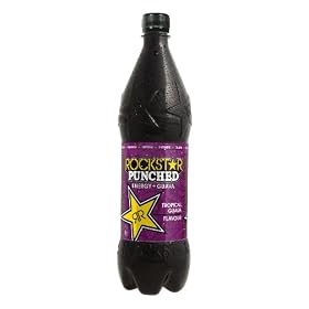 Rockstar Punched Guava Energy Drink 1 Litre (Pack of 6)