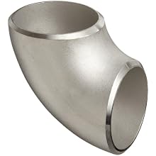 Stainless Steel 304/304L Butt-Weld Pipe Fitting, Short Radius 90 Degree Elbow, Schedule 40