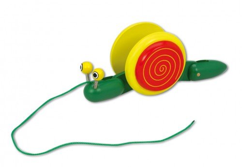 Hoffmann 0015071 - Beeboo Holz-Nachzieh-Schnecke Preisvergleich